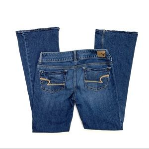 American Eagle Artist Stretch Bootcut Jeans Size 4 Good Worn Condition